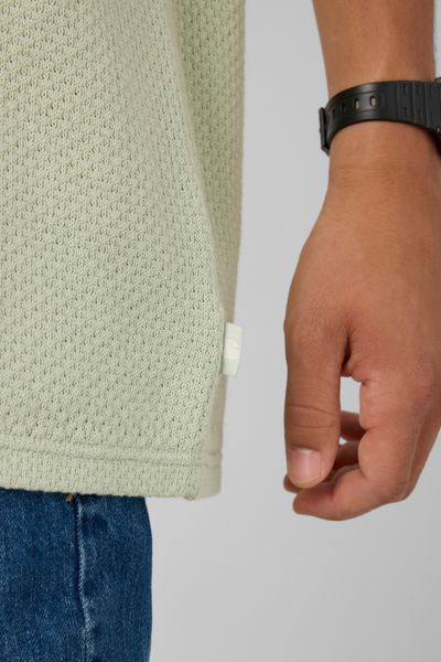 T-shirt maille textur&eacute;e