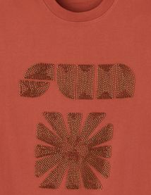 T-shirt avec perles