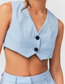 Gilet de costume court