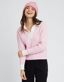 Pull col polo fantaisie