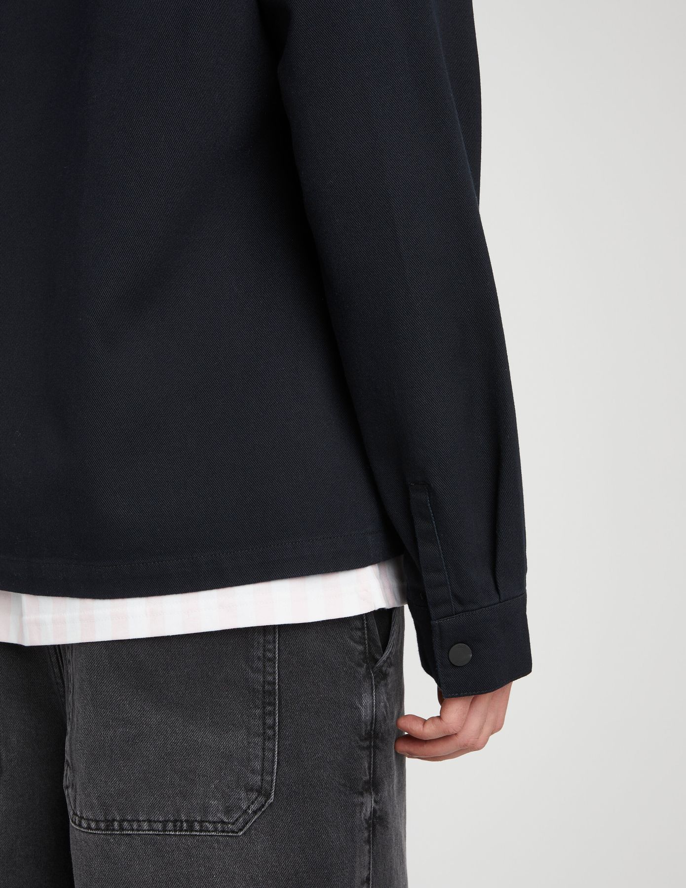 Veste zippée unie