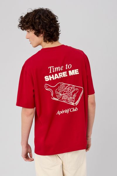 T-shirt imprim&eacute; devant/dos