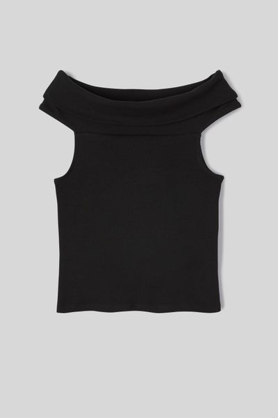 T-shirt col bardot