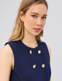 Veste boutonn&eacute;e