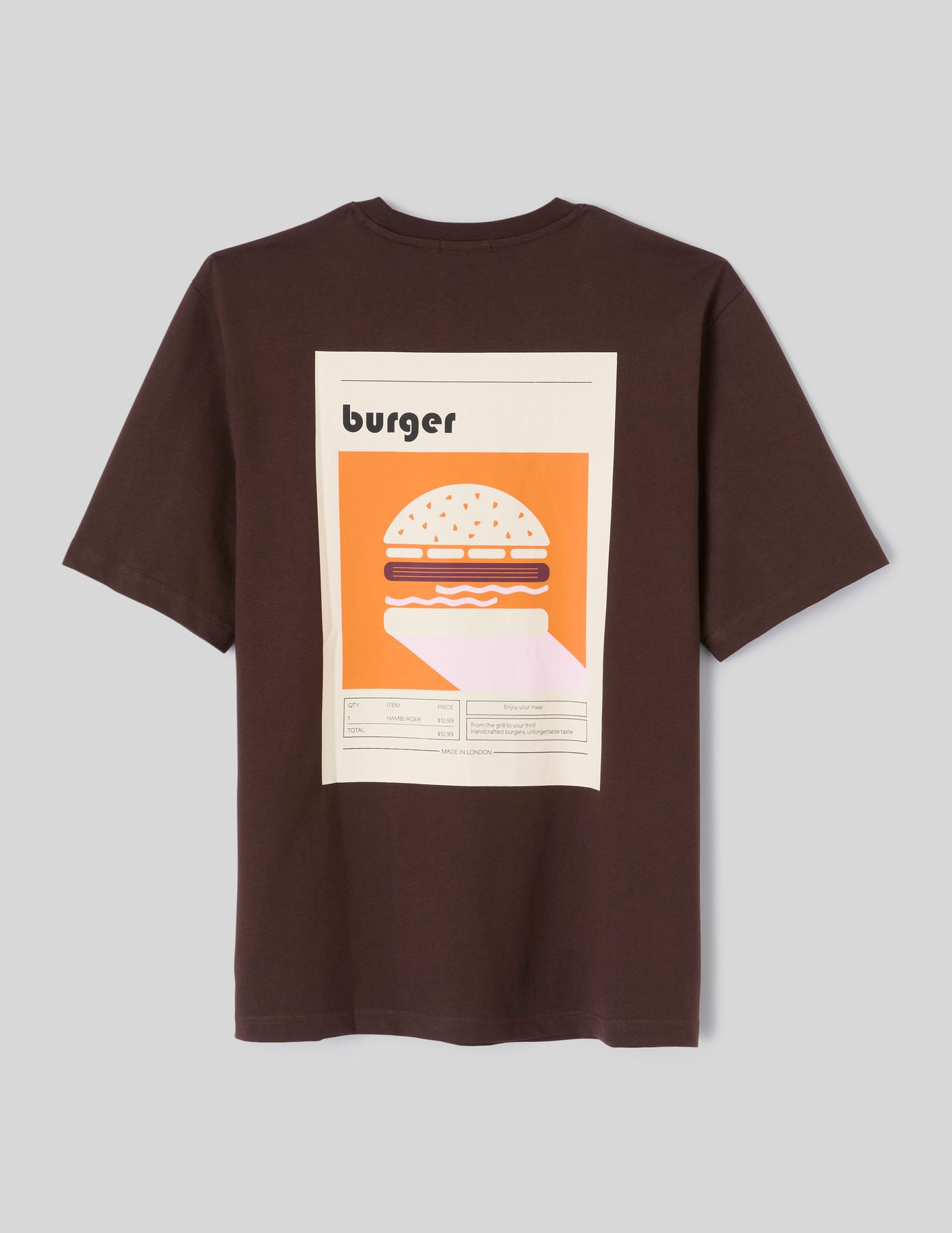 T-shirt imprim&eacute; devant / dos