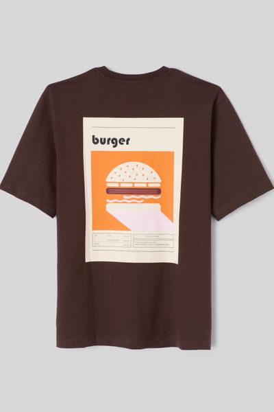T-shirt imprim&eacute; devant / dos