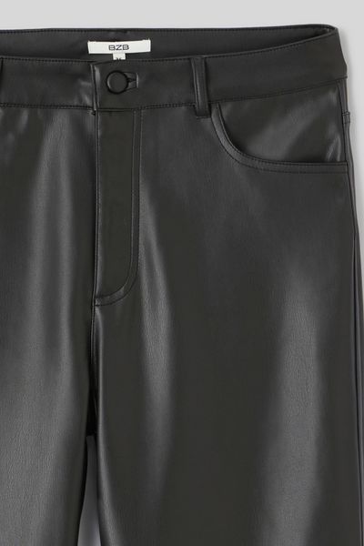 Pantalon tissu enduit