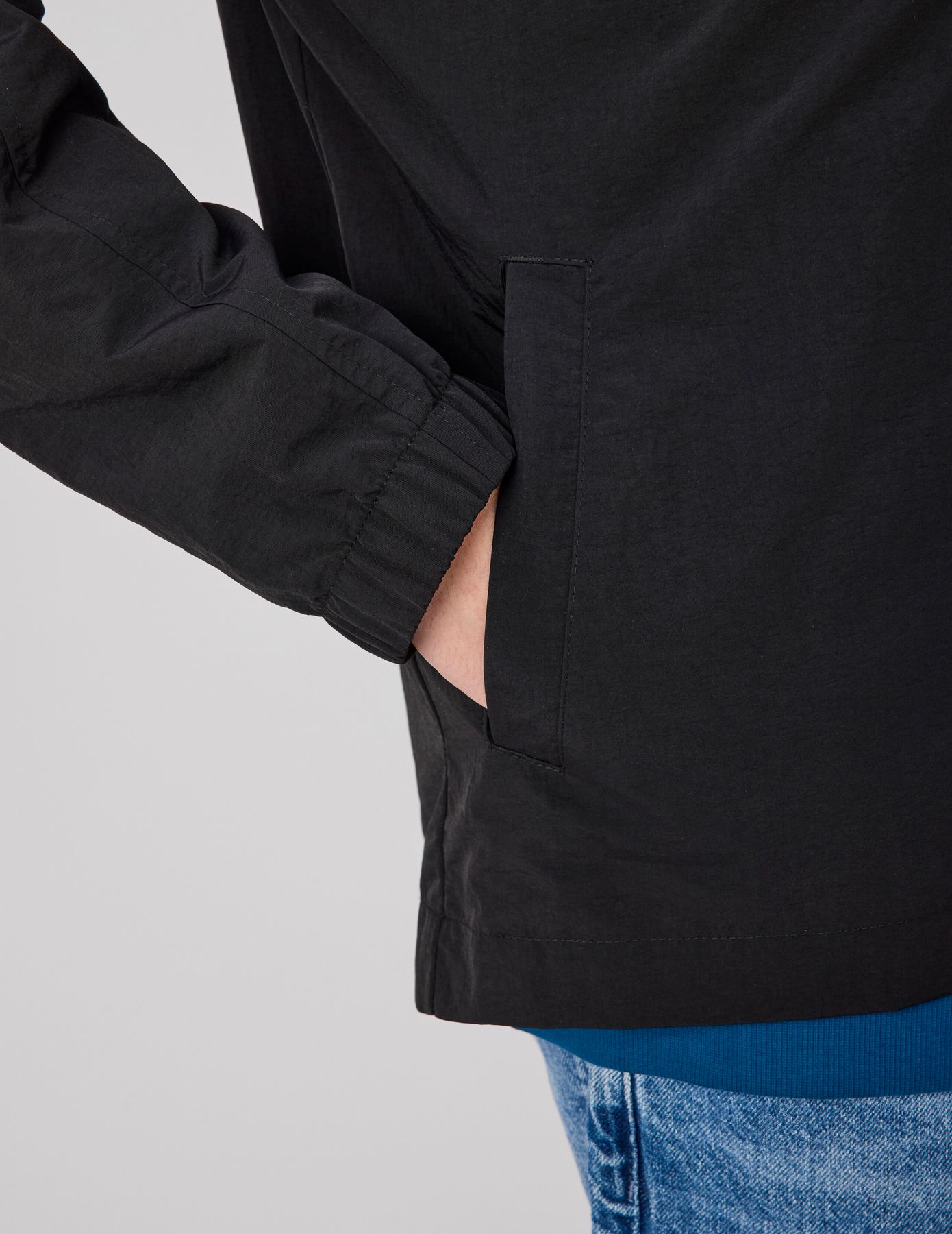 Blouson coup vent &agrave; capuche