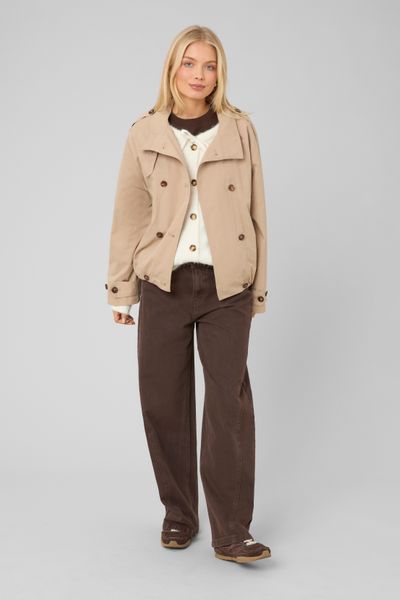 Gilet brod&eacute; &agrave; boutons