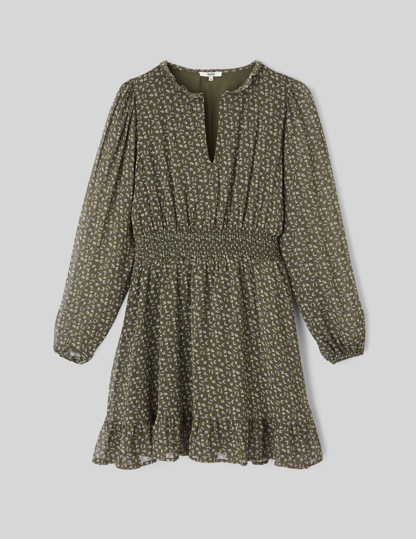 Robe courte imprimée
