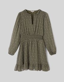 Robe courte imprimée
