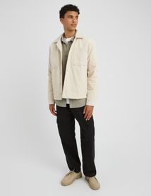 Veste surchemise velours