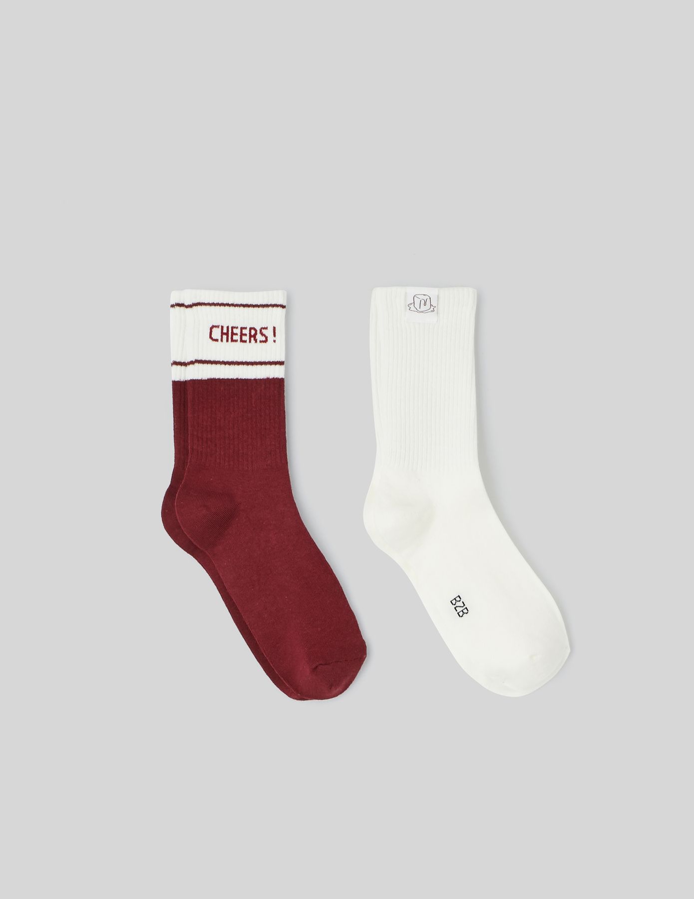 Lot de 2 paires de chaussettes