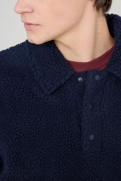 Sweat polo sherpa