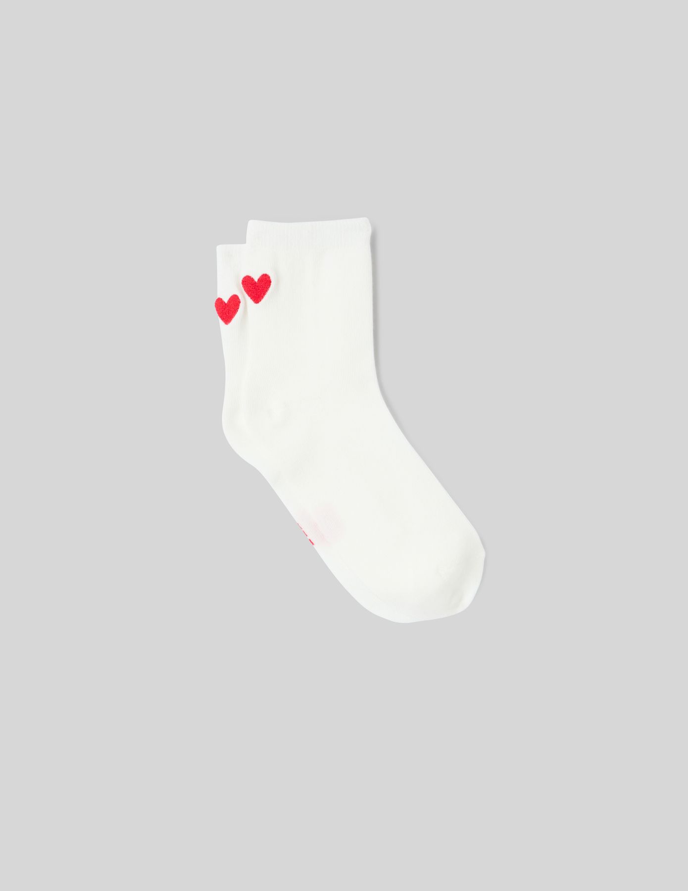 Chaussette unitaire coeur