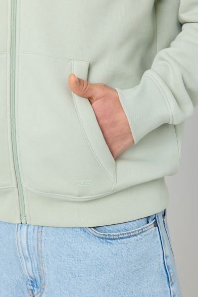 Sweat zippé à capuche