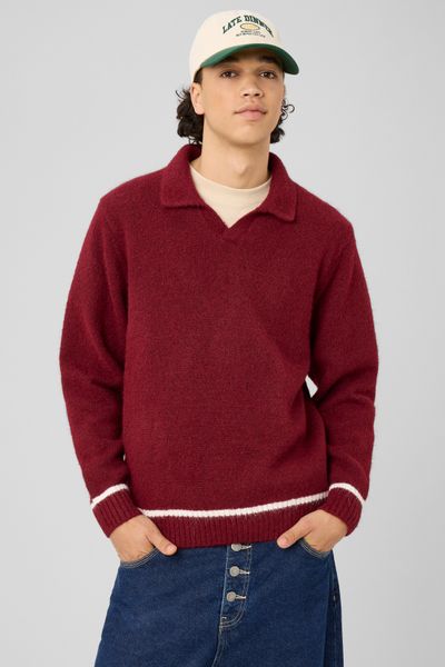 Pull col polo liseret