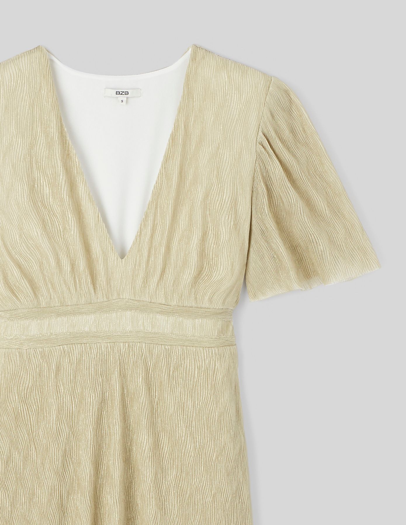 Robe courte brillante