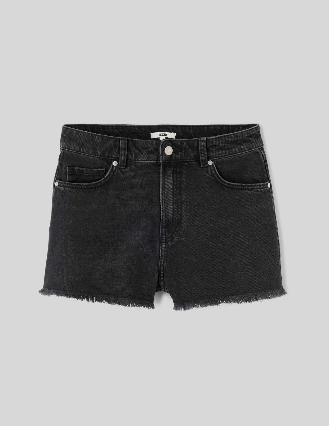Short en jean raw cut