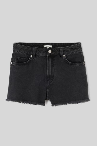 Short en jean raw cut