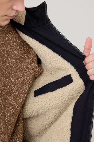 Blouson à capuche en canvas