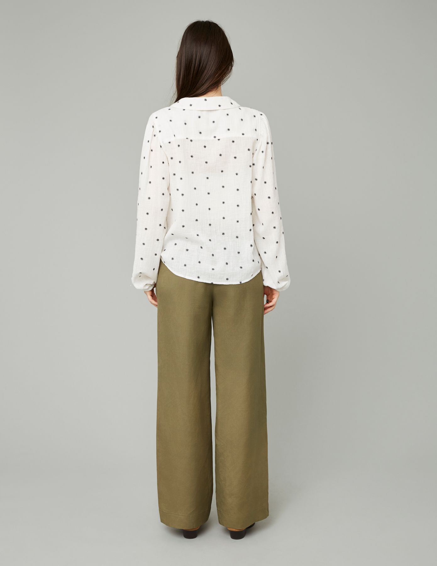 Blouse brodée
