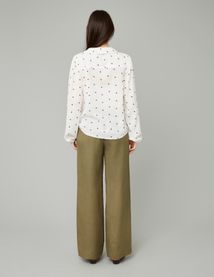 Blouse brodée
