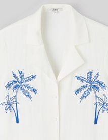 Chemise brodée