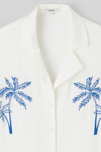 Chemise brodée