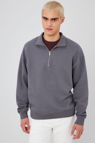 Sweat col montant