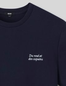 T-shirt broderie poitrine