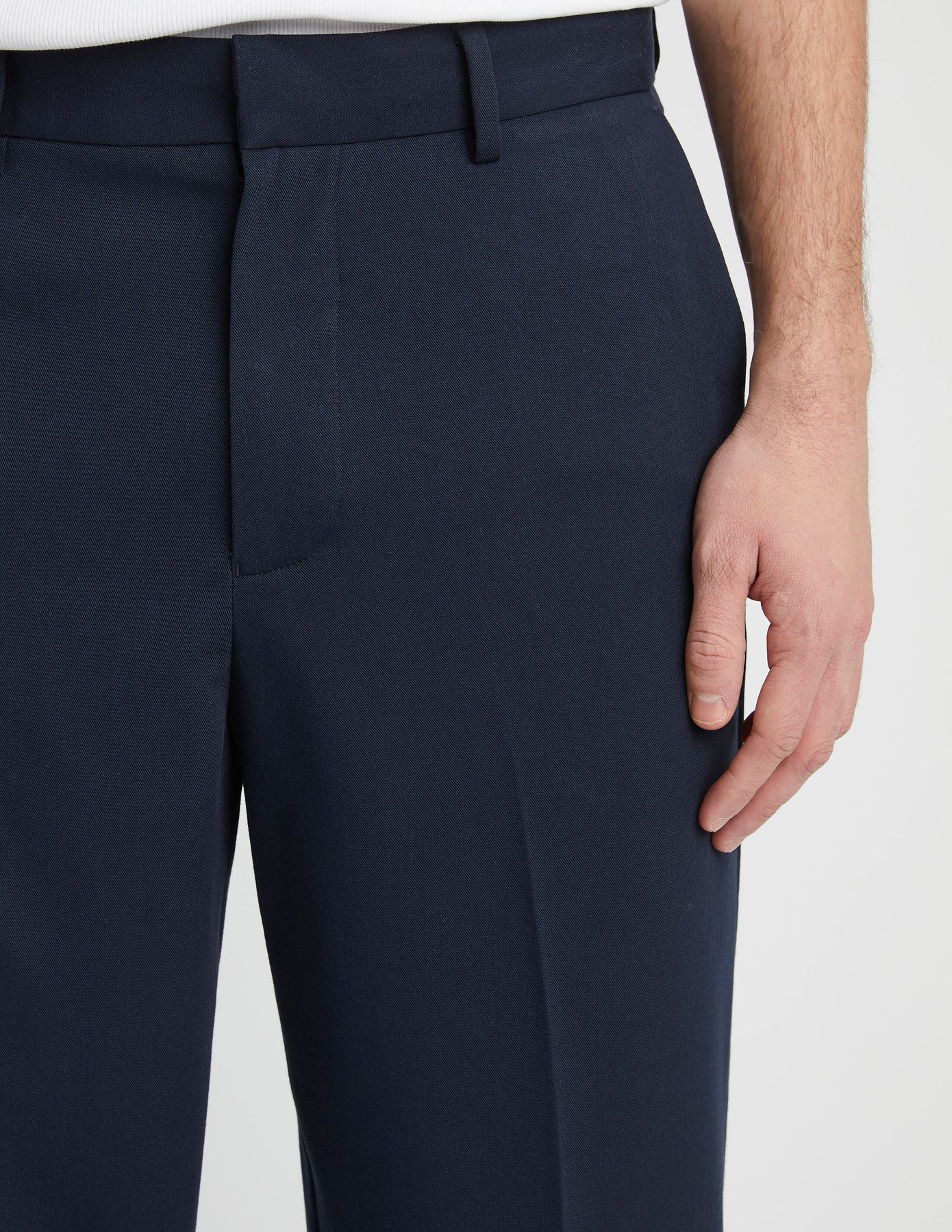 Pantalon de ville fluide loose