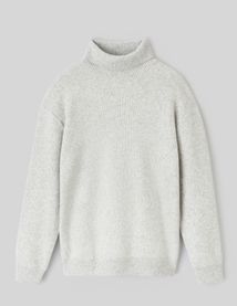 Pull col roulé