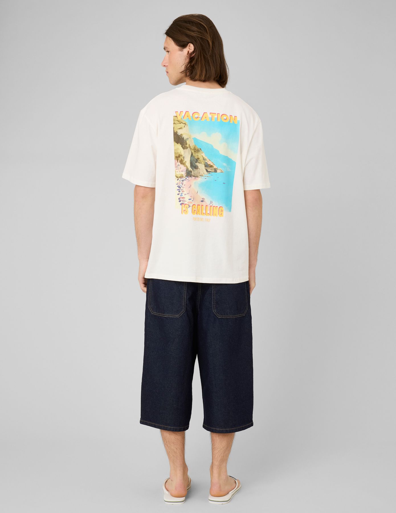 T-shirt imprim&eacute; devant/dos