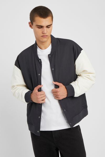 Veste bombers bicolore