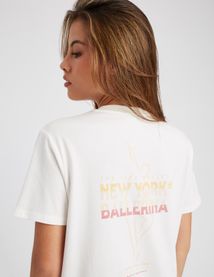 T-shirt imprimé dos