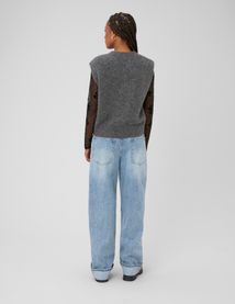 Pull sans manche premium