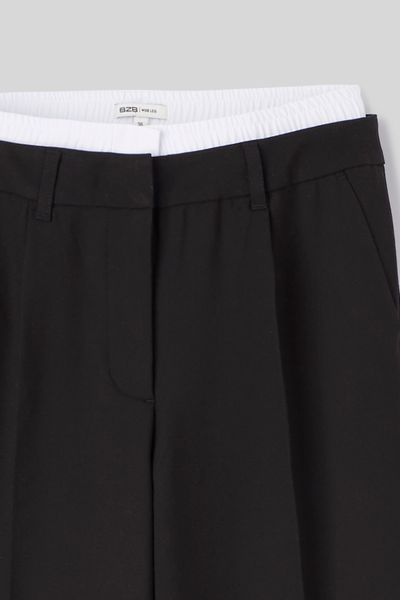 Jupe Sandro Avec Short Intégré (skort) - Taille 36, Noir Viscose - Occasion Très Bon état