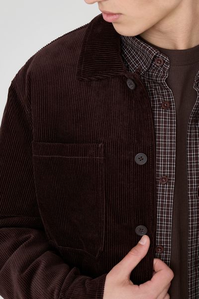 Veste surchemise velours