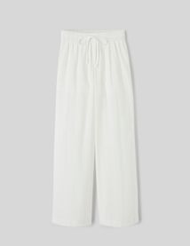 Pantalon fluide ajouré