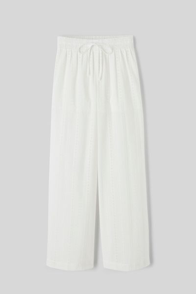 Pantalon fluide ajouré