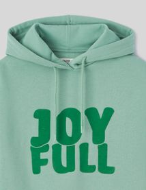 Sweat &agrave; capuche imprim&eacute;