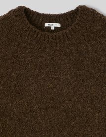 Pull maille bouclette
