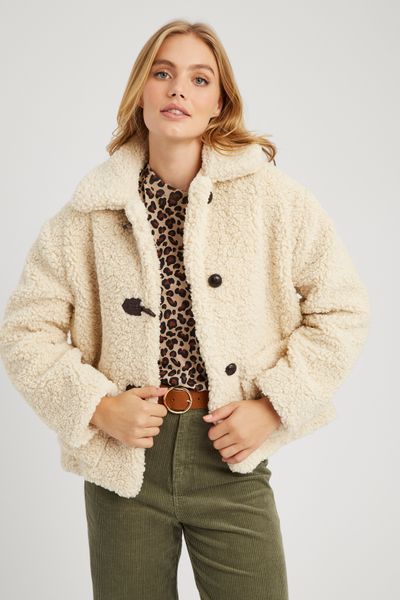 Manteau en sherpa