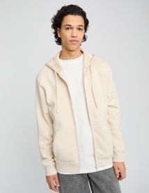Sweat sherpa zippé à capuche