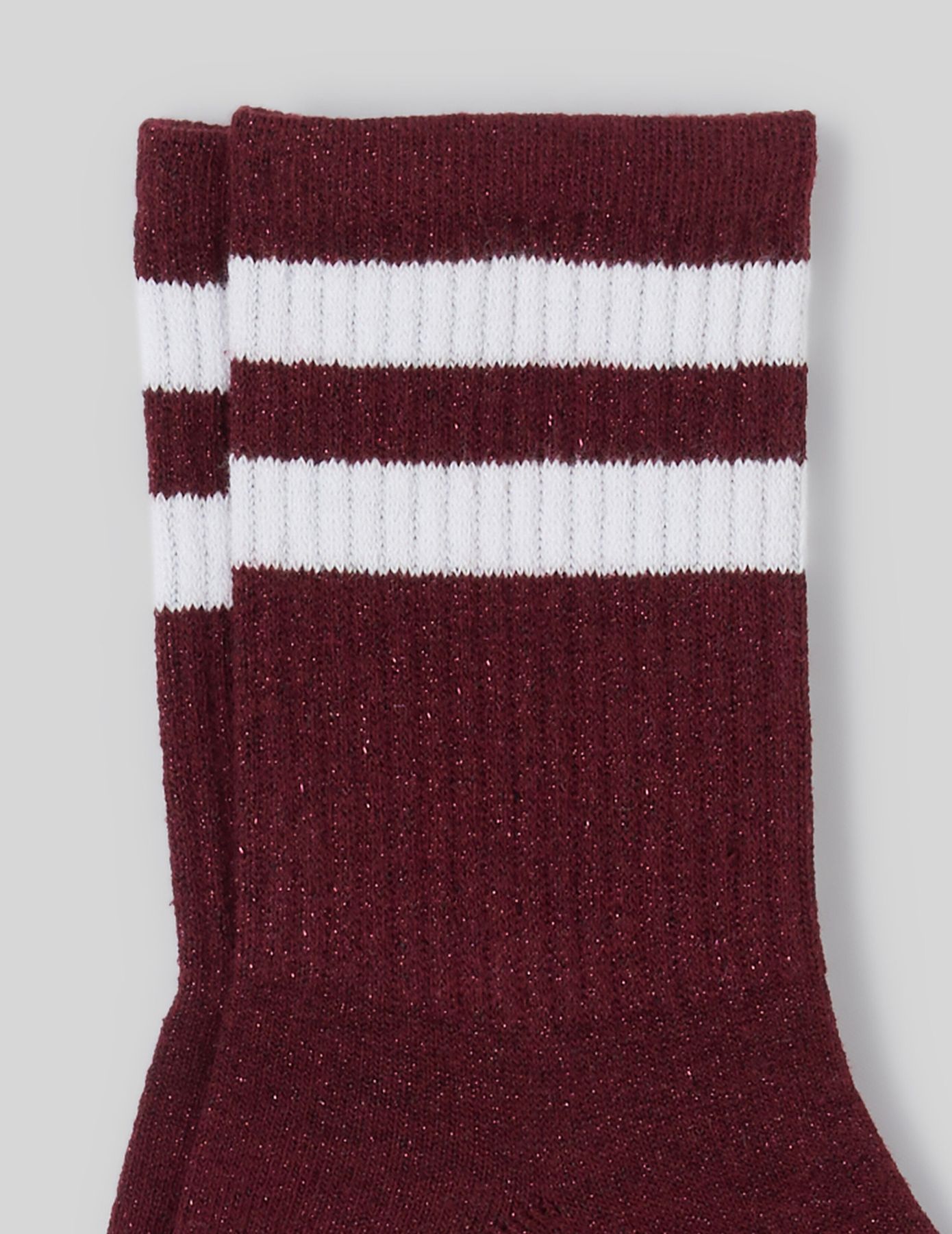 Lot de 2 paires de chaussettes &agrave; fil m&eacute;talis&eacute;