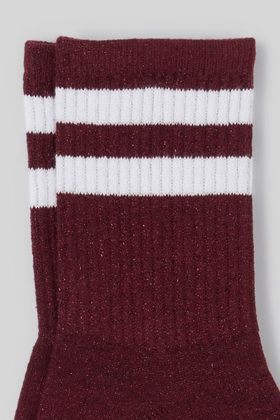 Lot de 2 paires de chaussettes &agrave; fil m&eacute;talis&eacute;