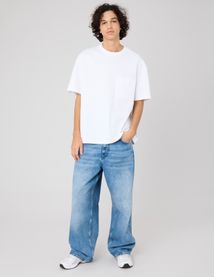 Jean baggy stone used
