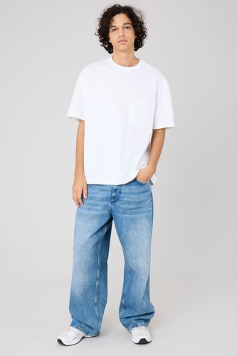 Jean baggy stone used