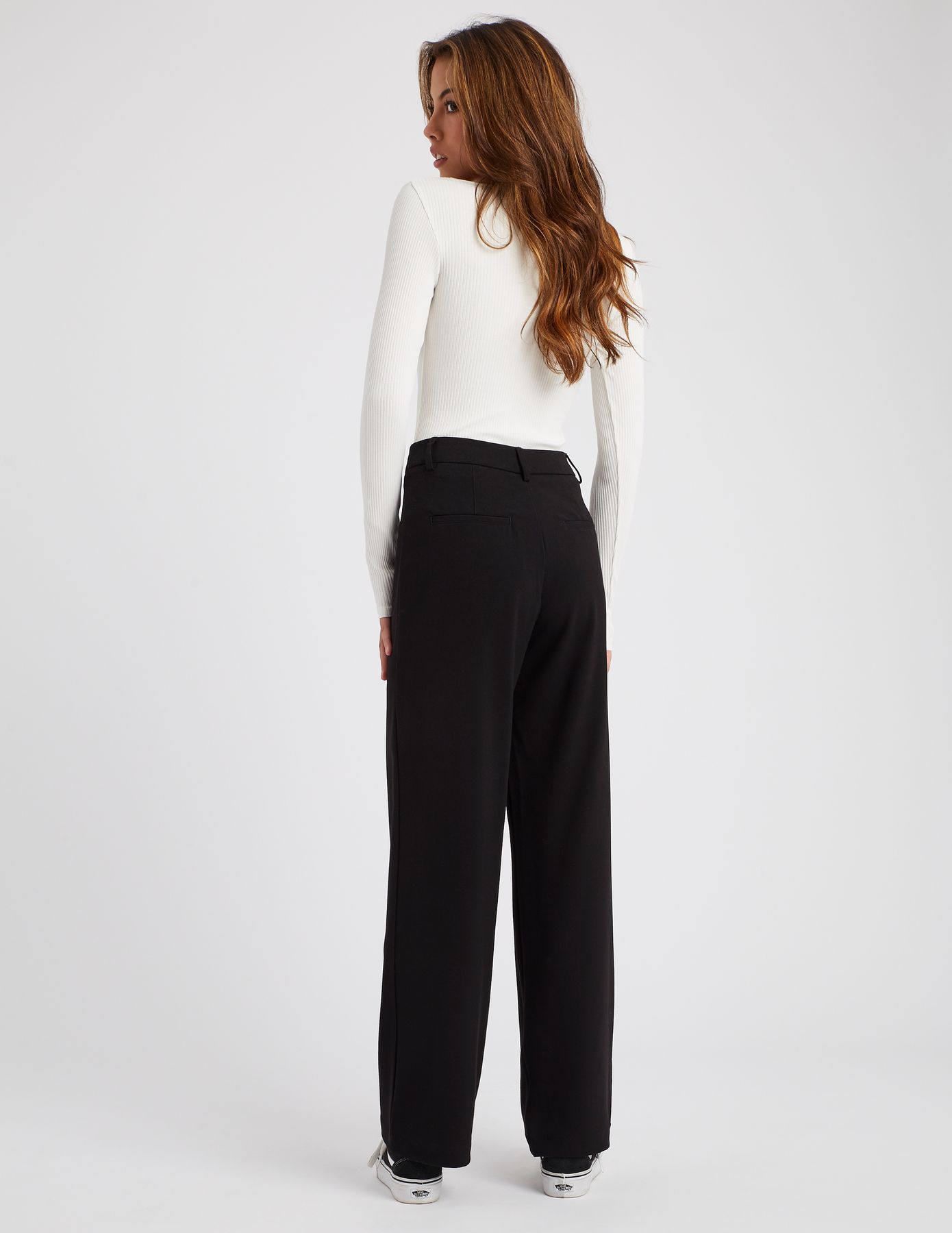 Pantalon tailleur polyester recyclé